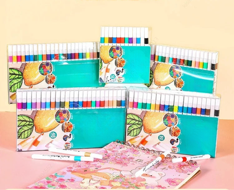 12-80 Farben-Set, Acrylfarben, Kunstmarker, Steinmalerei, für Kinder, Graffiti, Stein, Keramik, Glas, Holz, - PLAY PAINT