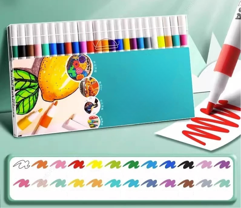12-80 Farben-Set, Acrylfarben, Kunstmarker, Steinmalerei, für Kinder, Graffiti, Stein, Keramik, Glas, Holz, - PLAY PAINT
